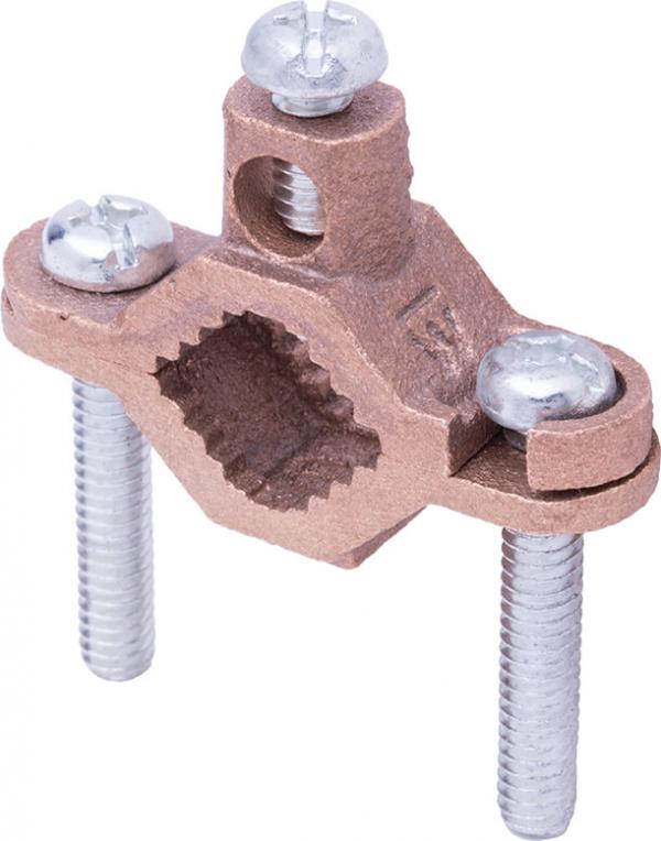 Copper water pipe deals clamps